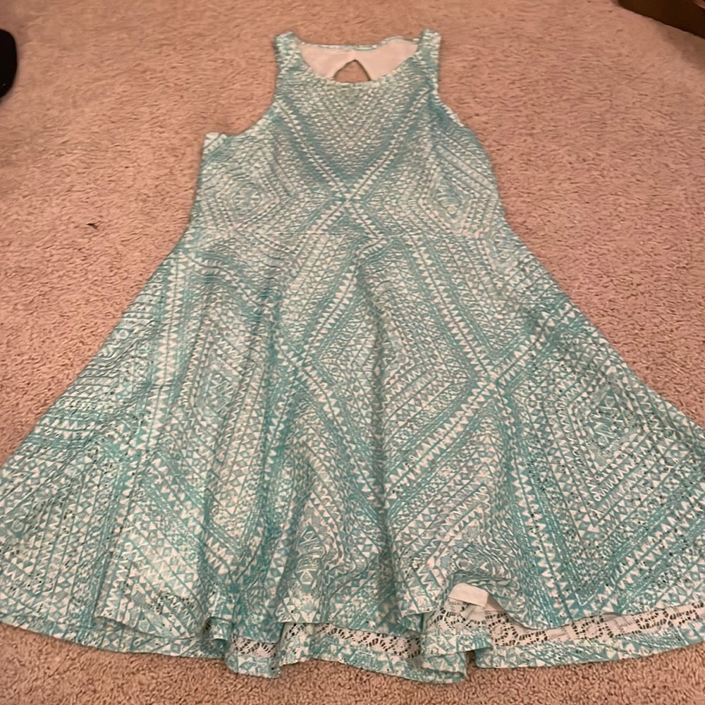 Juniors Teal Dress